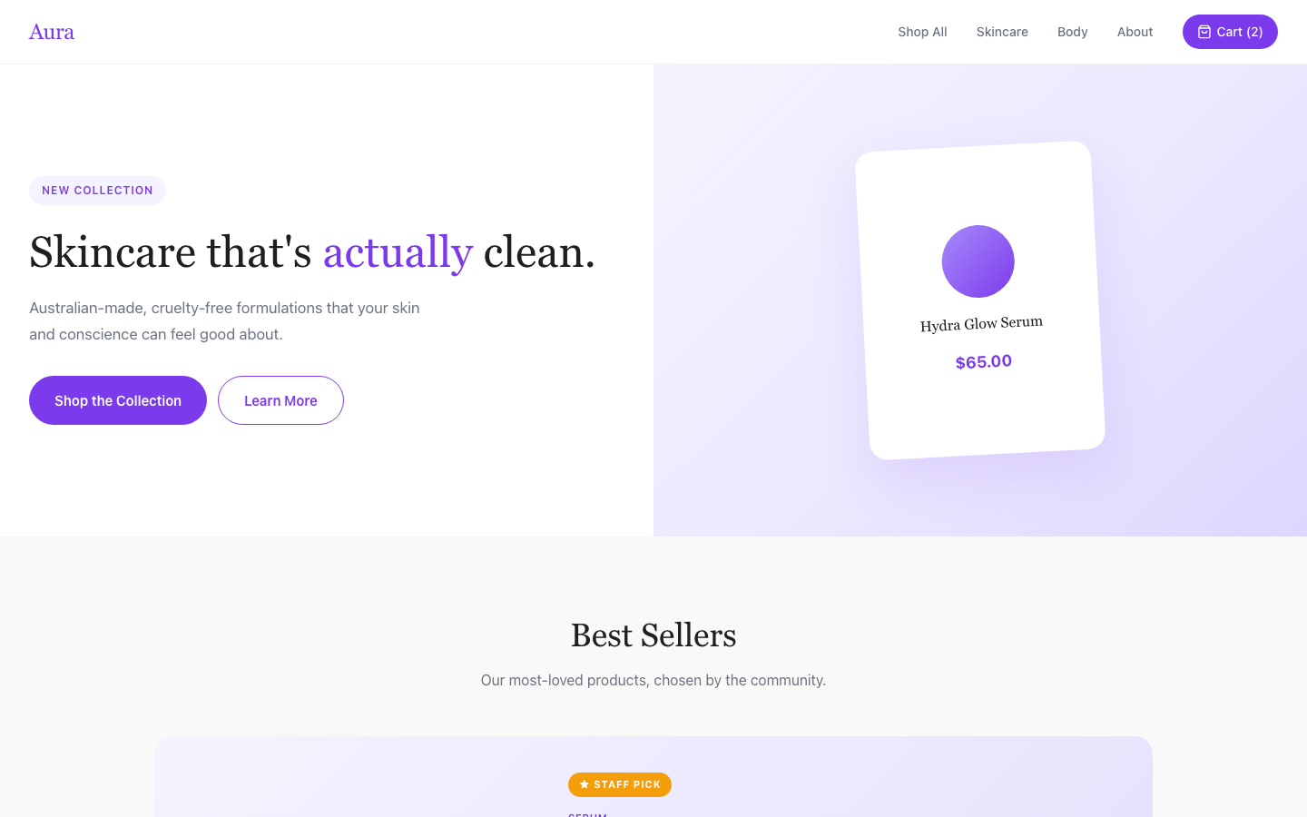 E-commerce Store preview